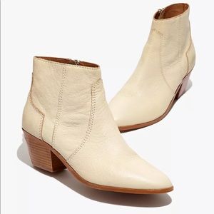 Madewell Size 9 Western Booties